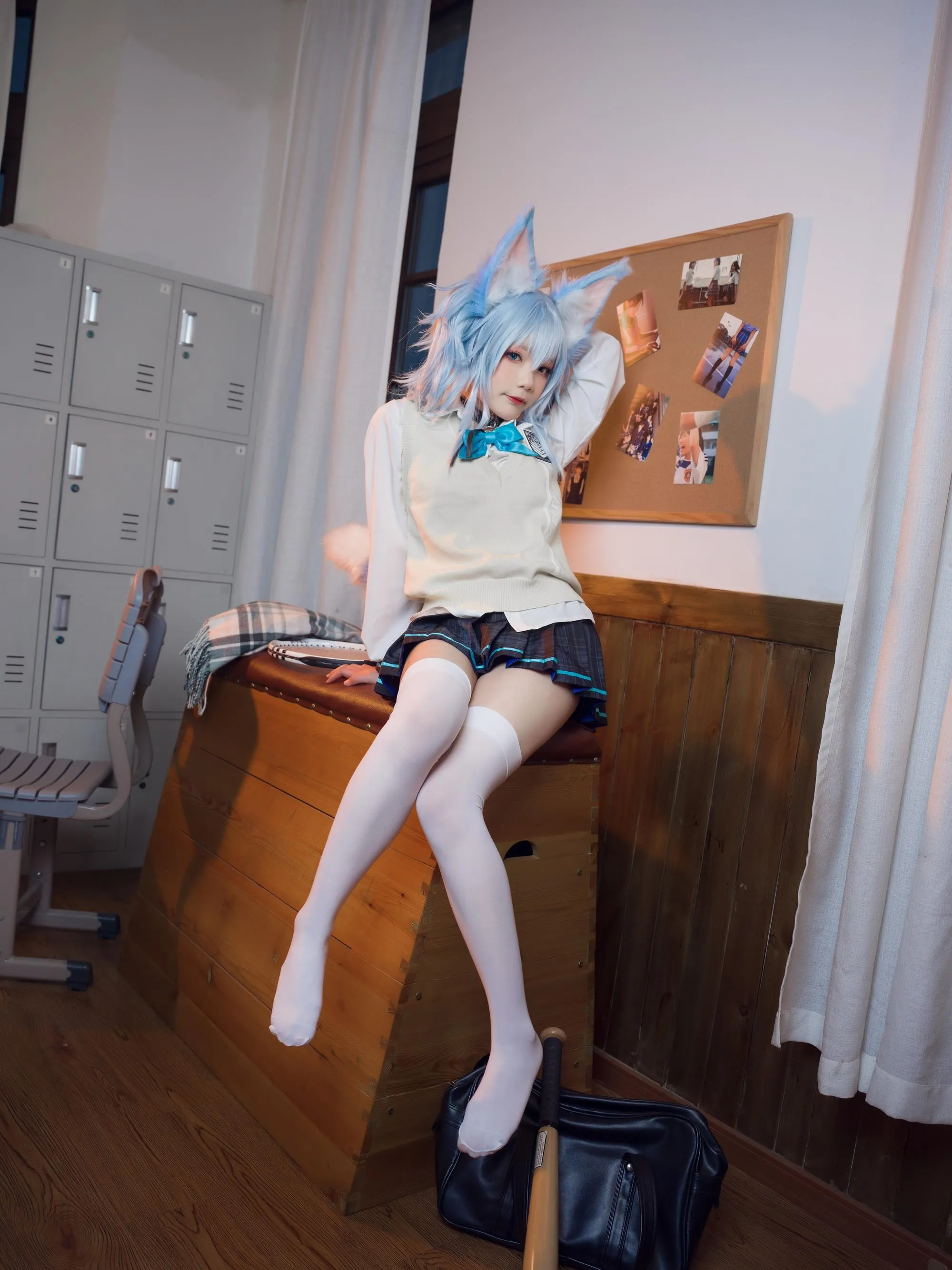 王胖胖u – NO.013 PA15校服 [38P]插图8
